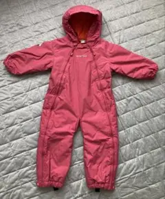 モンベル　ベビー　スノーウェア　90  ブルー 冬の冷たい風や雪から小さな子どもを守る「ベビーアイテム