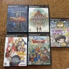 ps2 5点セット ソフト いただきストリート3 など