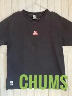 チャムスワンポイントシャツ　Mサイズ　 CHUMS ブラック