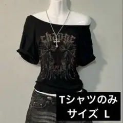 グラフィックプリント Tシャツ Lサイズ