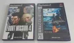 PS2ソフト フロントミッション4・フロントミッション5 2本セット