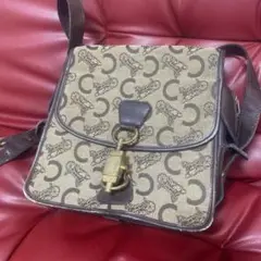 ヴィンテージセリーヌ金馬ロゴショルダー