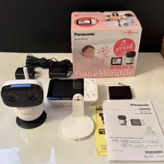 【極美品】Panasonic ベビーモニター KX-HC705-W