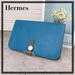 ❤️美品❤️正規品❤️ エルメス ドゴンGM 長財布 二つ折り財布