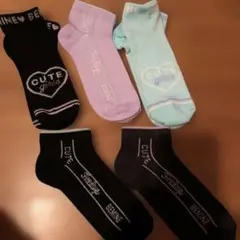 新品夏用女の子ソックス19から２４センチ