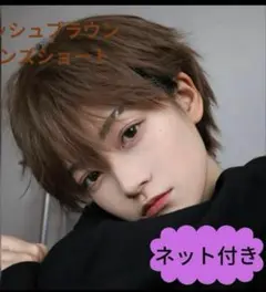メンズ かつら ショート 男装 カリスマ【スタイリストプロ推薦】
