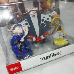 スプラトゥーン　amiibo すりみ連合セット　未開封　パッケージ難あり