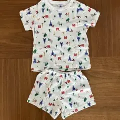 プチバトー 3ans/95cmサイズ ナイトウェア エッフェル塔柄