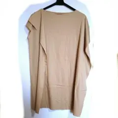 PLAINPEOPLE　カットソー　アシンメトリー　ベージュ　サイズ3