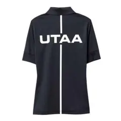 新品　UTAA　ユタ　ゴルフ　半袖シャツ　ブラック　M　レディース