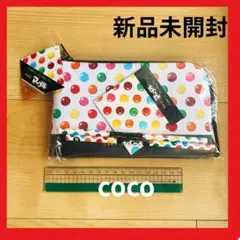 【新品未開封】Meiji ステーショナリーセット　ポーチ　鉛筆　マーブルチョコ