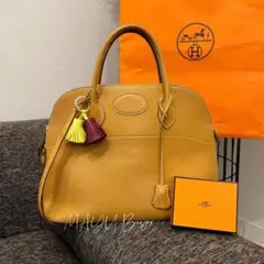 エルメス ボリード35 フィヨルド ナチュラル カルメンウノドス
