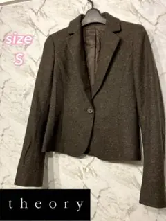 theory ウールジャケット シングルボタン S