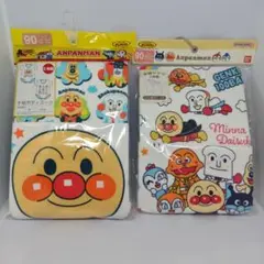 新品未使用☆アンパンマン☆半袖ボディスーツ＆半袖シャツセット