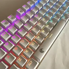 e-元素 Z-88 メカニカルキーボード ホワイト 赤軸