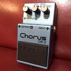 ★希少 台湾製 白ツマミ★ BOSS CE-3 X JAPAN 故hideさん☆