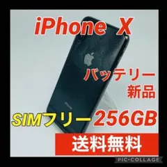 iPhone X Space Gray 256 GB SIMフリー