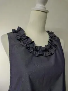 値下げ品!フリルが素敵！サラシャリのチュニック。GF−359