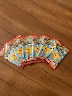 マクドナルド ハッピーセット ポケモン　ポケカ プロモパック 6パック