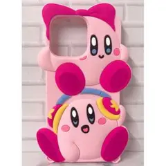 星のカービィ スマホカバー 15Pro 可愛いデザイン ♡