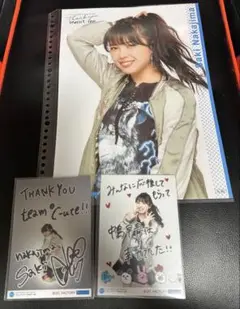 °C-ute ラストライブ　中島早貴 ピンポス　コレ写　2枚セット