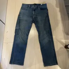 UNIQLO HEATTECH スキニーデニム 30/34 ダークブルー