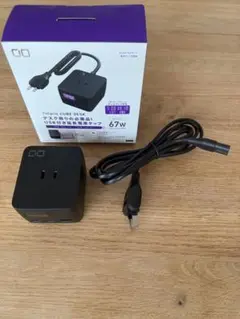 CIO 卓上電源タップ USB付Polaris CUBE DESK PD 65W