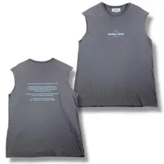 13MONTH　ノースリーブTシャツ　サイズM　チャコール