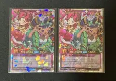 ラッシュデュエル　セレブローズリッチマジシャンズ　オーバーラッシュレア　2枚