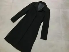 ANAYI アナイ カシミヤ混 美ライン コート ブラック 36