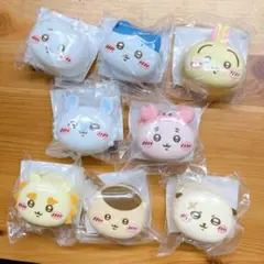 ちいかわ おかおミニシリコンポーチ　全8種コンプセット