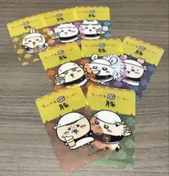ちいかわラーメン豚♡ノベルティクリアカード