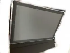 Androidタブレット 本体 グレー カバー付き