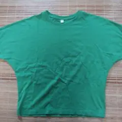 美品　UNIQLO グリーン 半袖Tシャツ M