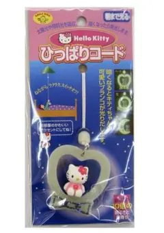 新品未使用　ひっぱりコード　キティちゃん