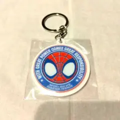 アクリルネームキーホルダー　スパイダーマン　スパイディ　丸型