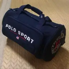 美品 ポロスポーツ ドラムバッグ ナイロン リフレクター POLO SPORTS 美品 ポロスポーツ ドラムバッグ ナイロン リフレクター POLO