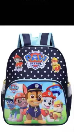 新品未使用　パウパトロール　黒　リュック　ナップサック　pawpatrol