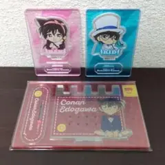 名探偵コナン アクリルアクセサリースタンド ロックフェス アクリルスタンド 3個