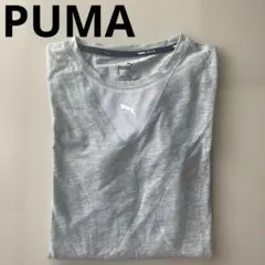 PUMA トレーニング Tシャツ グレー