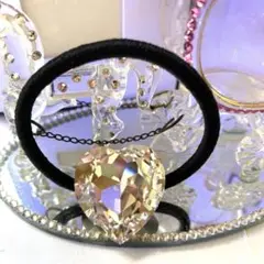 新作❣️スワロフスキー　ヘアゴム
