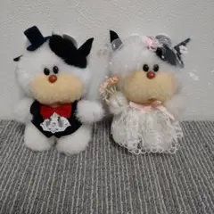 かわいい！ オオイケ モーモー ぬいぐるみ ウエディングバージョン 昭和レトロ 牛 ぬいぐるみ 動物 モーモー オオイケ ヴィンテージ