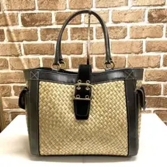 COACH 編み込み トートバッグ 4668