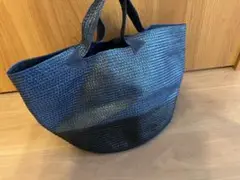 日曜迄最終値下 美品 Caterina Bertini ストロー かごバッグ