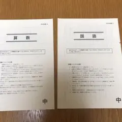 日本大学中学校　2025年　入試問題　原本
