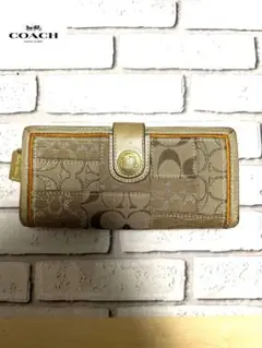 coach パッチワーク 長財布
