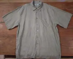 90'sリネン100％シャツ