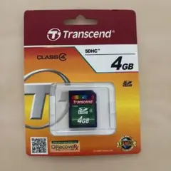 Transcend SDHC 4GB CLASS 4 メモリーカード