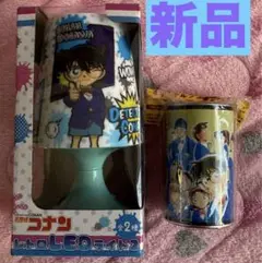 新品名探偵コナン⭐️LEDライト&フェイク缶ケース