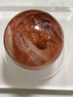 ライモナイト　スフィア　60mm 大　天然石　虹いっぱい